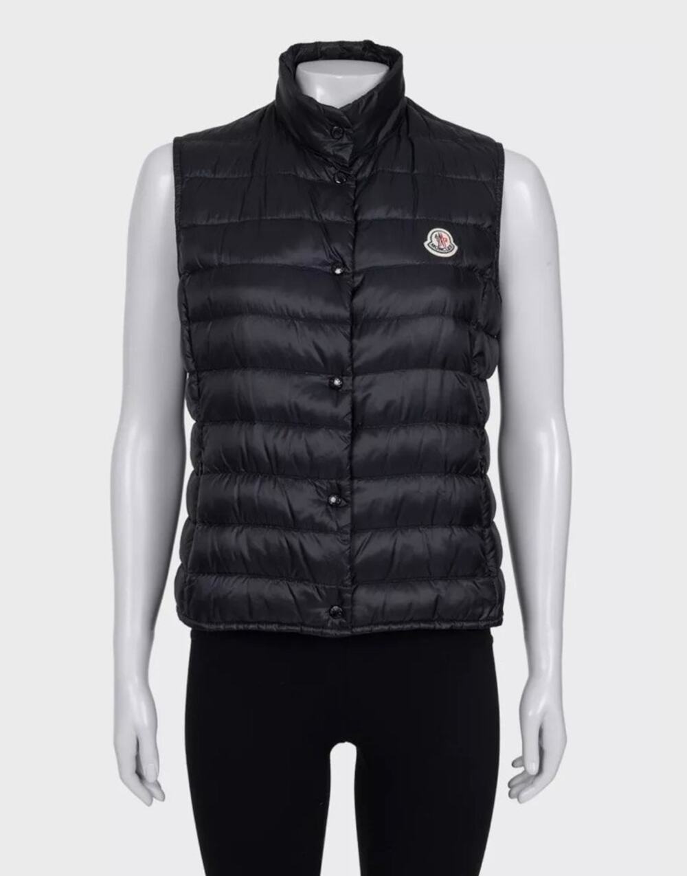 Moncler Blue Down Vest Sz.M
